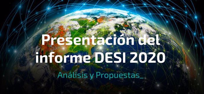 Presentación del informe DESI 2020 organizada por DigitalES