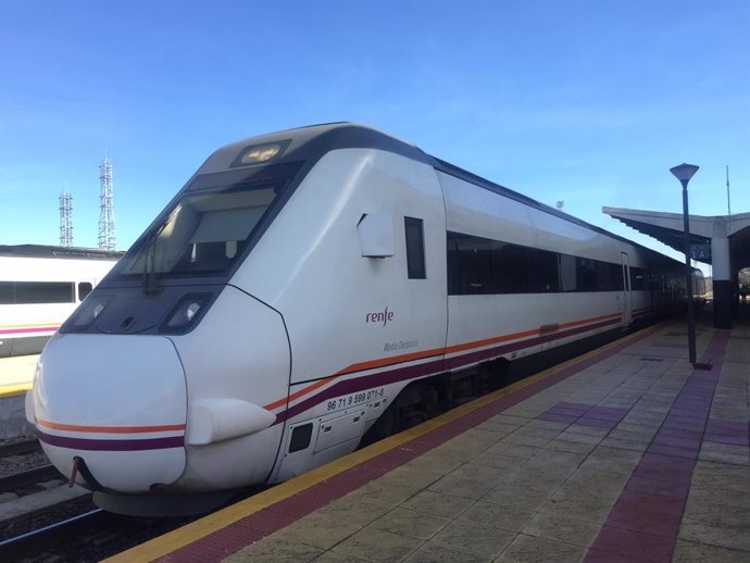 Tren en Mérida