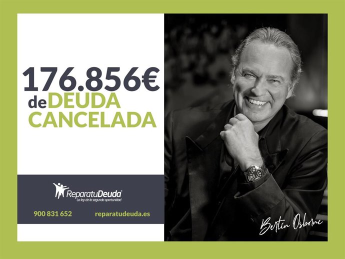 Bertin Osborne representa a Repara tu deuda abogadostin Osborne