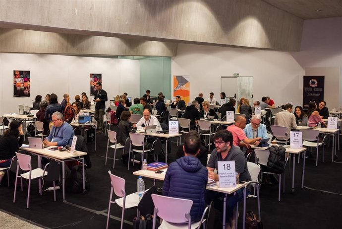 Imagen de archivo de una sesión celebrada con motivo de los Premios Quirino