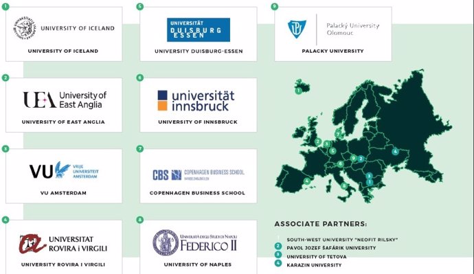 Cerca de 800 estudiantes, investigadores y personal de las universidades que integran Aurora Alliance podrán estudiar e investigar a las otras instituciones gracias al proyecto que acaba de conceder la Comisión Europea