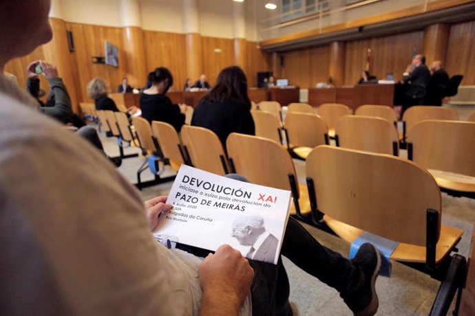 Juicio para reclamar la devolución al Estado del Pazo de Meirás