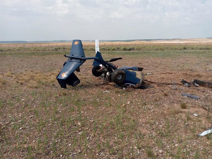 El aparato se ha estrellado nada más despegar