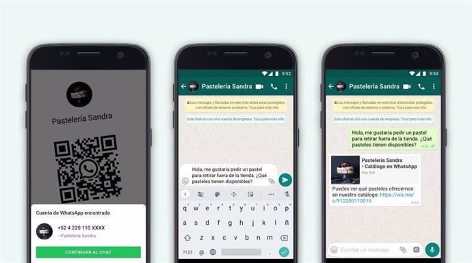 WhatsApp extiende los códigos QR a su versión para empresas