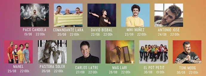 Cartell del Girona Music Festival 2020.