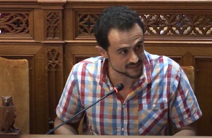 El Conseller De Movilidad E Infraestructuras En El Consell De Mallorca Y Miembro De Unidas Podemos, Iván Sevillano