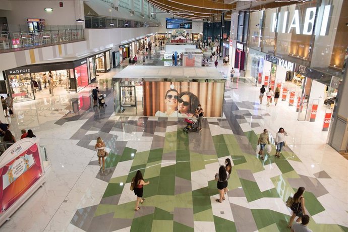 Panorámica de uno de los pasillos de L'Aljub.