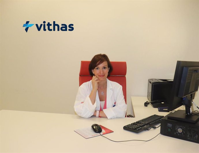 La doctora Violeta Rodríguez, del Hospital Vithas Almería