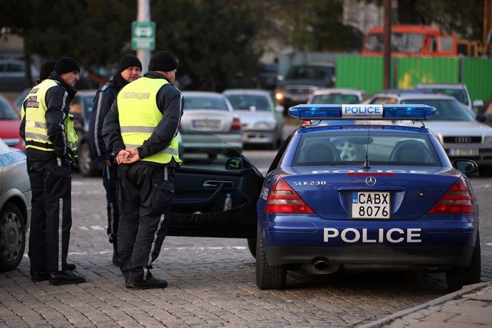 Imagen de archivo de la Policía de Bulgaria.