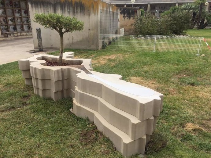 Escultura para recordar en homenaje a los leridanos muertos durante el confinamiento