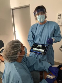 Formación en ecografía pulmonar en Atención Primaria de Mallorca