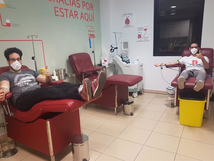 Donantes de sangre en Canarias