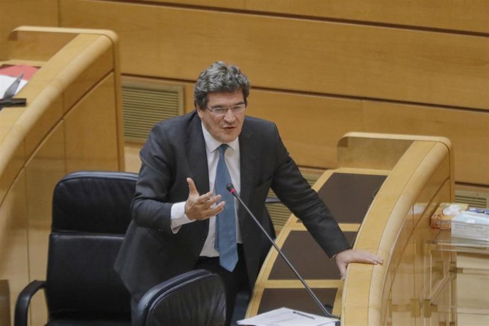 El Ministro de Inclusión, Seguridad Social y Migraciones, José Luis Escrivá