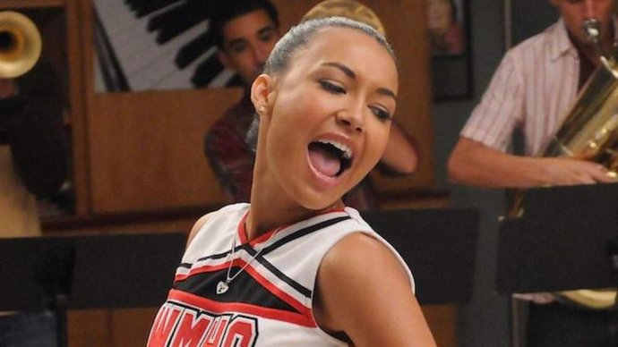 Naya Rivera en una escena de Glee