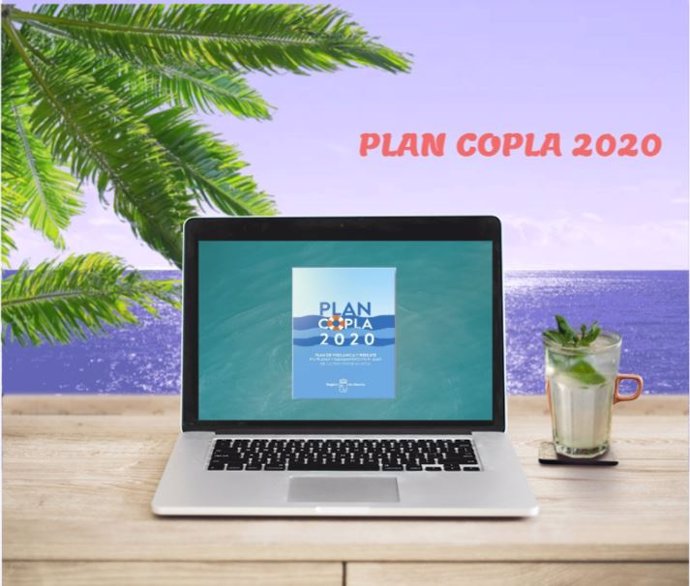 Imagen de promoción del Plan COPLA, para la seguridad en las playas