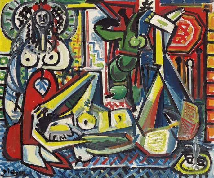 Les femmes d'Algier, de Picasso