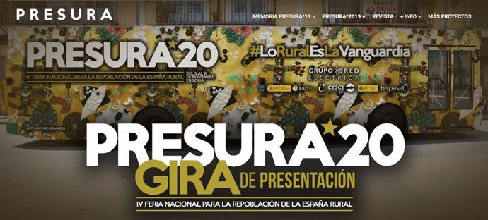 Cartel de la Feria Presura 2020.