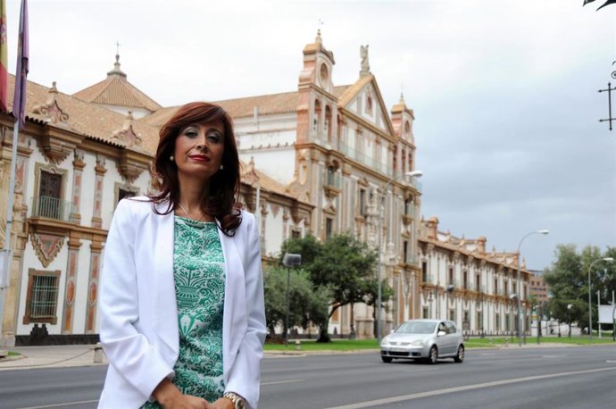 La delegada de Hacienda y Gobierno Interior de la Diputación de Córdoba, Felisa Cañete