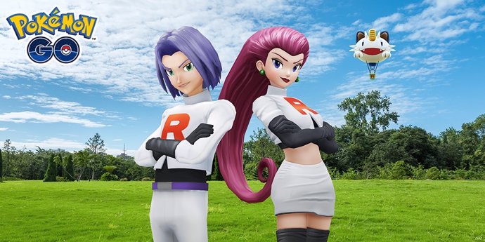 Jessie y James en Pokémon GO.