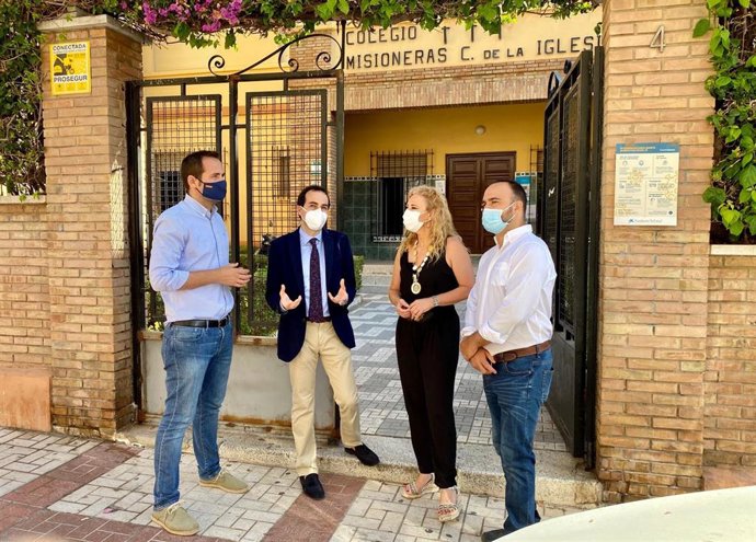 Los 'populares' Ruiz, Verde, España y Cortés.