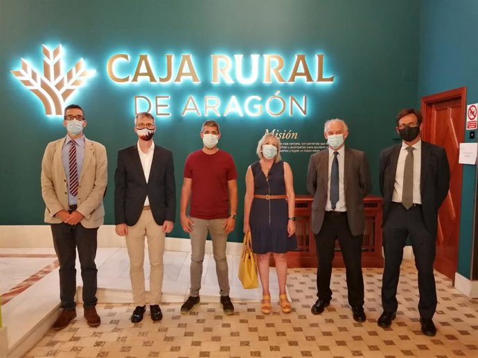 José Antonio Alastuey, Rubén Artieda, Ramón Cascarosa, Mónica Lanaspa, Salvador Junqueras y Alejandro Lanuza.