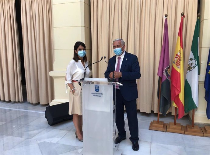 Rueda de prensa sobre la junta de gobierno local de Málaga
