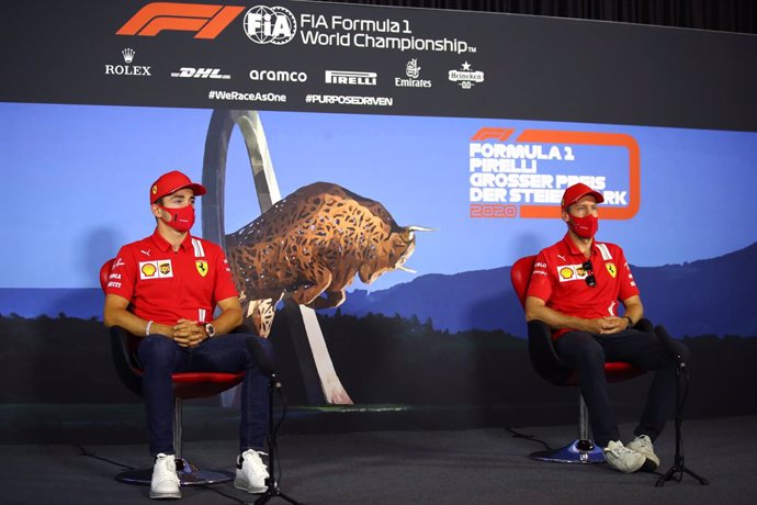 Fórmula 1/GP Estiria.- Ferrari reprende a Vettel y Leclerc por no cumplir el pro