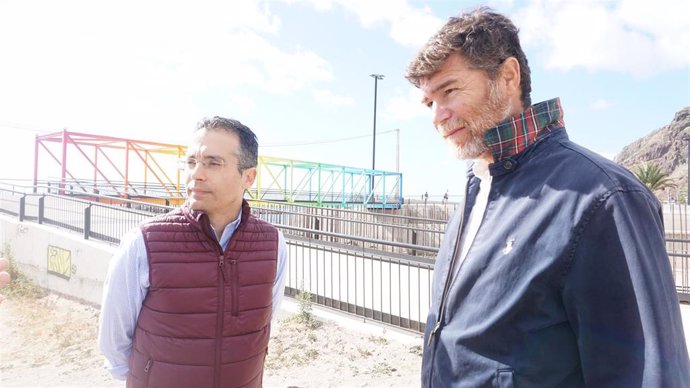 Guillermo Díaz Guerra y Carlos Tarife, concejales del PPen el Ayuntamiento de Santa Cruz de Tenerife