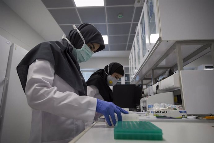 Coronavirus en un laboratorio de Teherán 