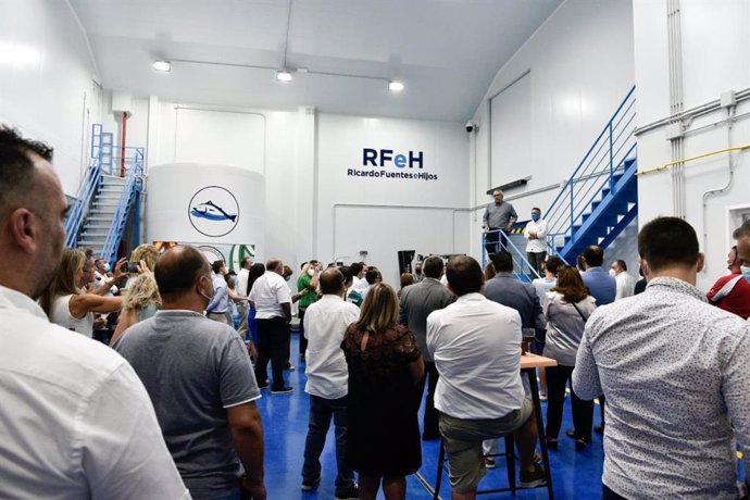 Grupo Ricardo Fuentes inaugura en Huelva nuevas instalaciones y amplía su inversión en Andalucía, con el gerente en Andalucía, David Ruiz