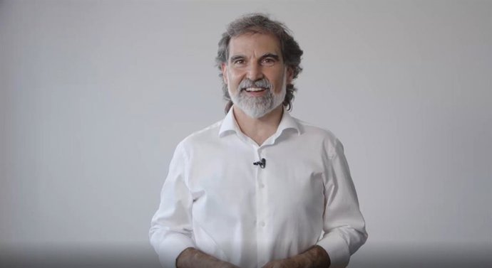 El president d'mnium Cultural, Jordi Cuixart, dirigeix un missatge en video als socis de l'entitat en el dia que compleix 1.000 dies de presó, l'11/7/2020
