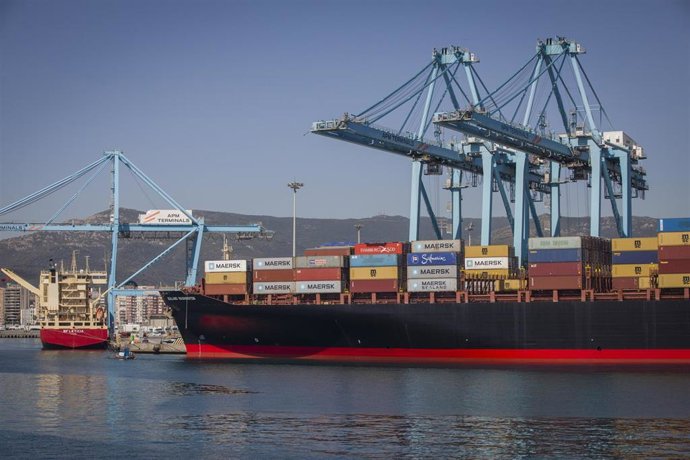 Terminal de contenedores del Puerto de Algeciras en una imagen de archivo.