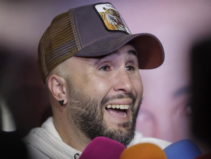Kiko Rivera performs his new single, 'Mentirosa' at Blackhaus disco on November 16, 2018 in Madrid, Spain.