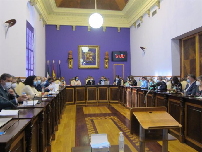 Pleno en el Ayuntamiento de Jaén
