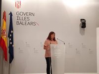 Armengol viaja este lunes a Menorca para asistir a la presentación del enlace eléctrico que une la isla con Mallorca
