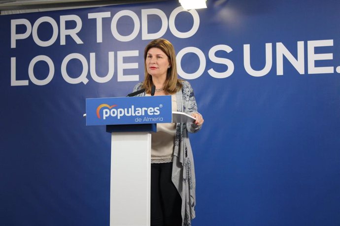 La parlamentaria andaluza del Partido Popular (PP) de Almería Rosalía Espinosa