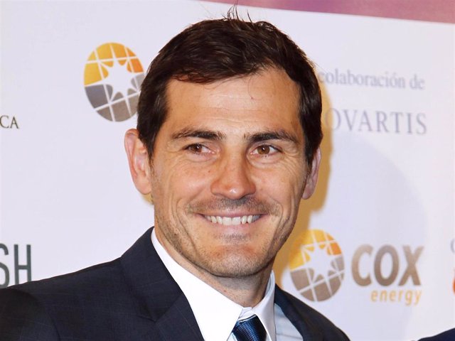 Iker Casillas, de lo más sonriente en una imagen de archivo