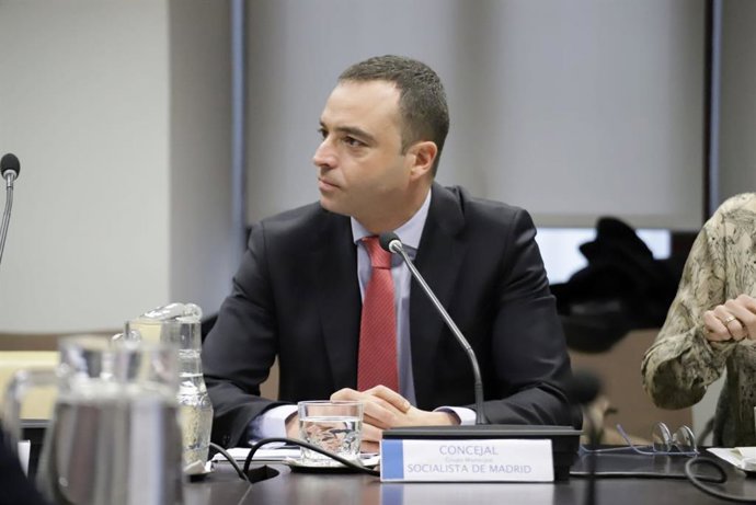 El concejal socialista en el Ayuntamiento de Madrid Alfredo González