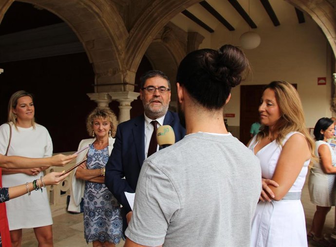 El presidente de la Cámara de Cuentas de Andalucía, Antonio López, en una imagen de archivo.