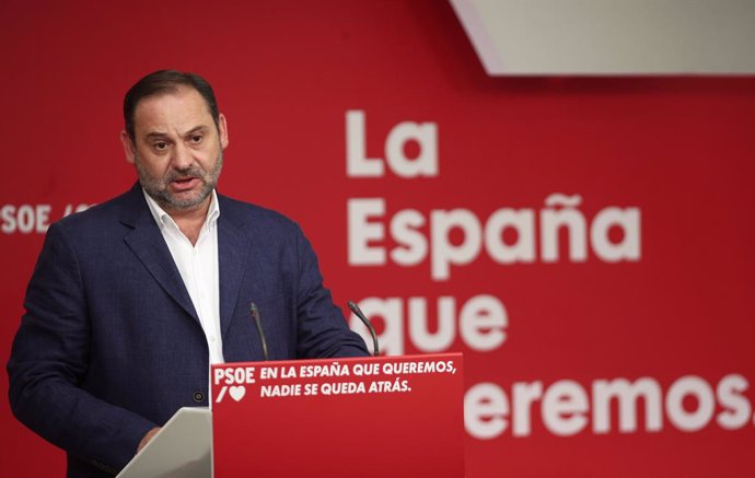 El ministre de Transports, Mobilitat i Agenda Urbana, José Luis Ábalos. Madrid (Espanya), 12 de juliol del 2020.