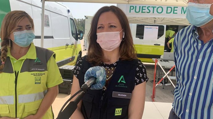 La delegada de la Junta de Andalucía en Málaga, Patricia Navarro.