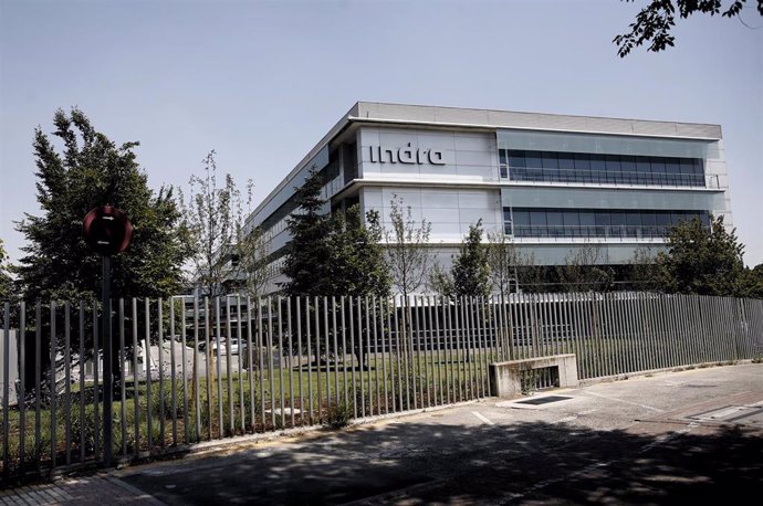 Sede de la compañía de tecnología y defensa Indra en Alcobendas (Madrid)