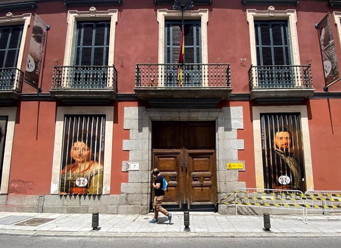 Fachada del Museo Nacional del Romanticismo. En Madrid, (España), a 4 de junio de 2020.