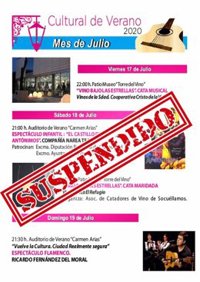 Socuéllamos aplaza actos culturales previstos para el fin de semana por del brote que afecta ya a 18 personas