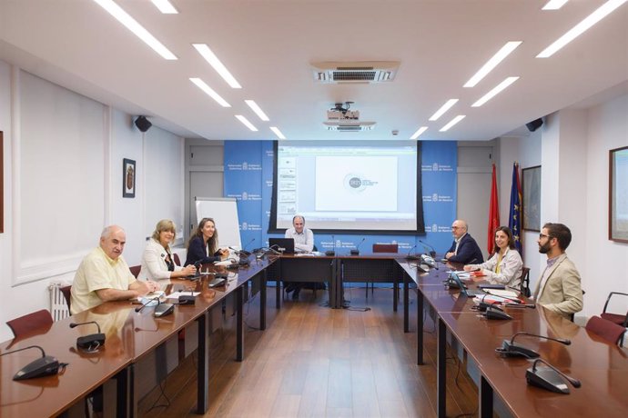 Reunión de la Comisión Interdepartamental del Gobierno de Navarra para el impulso y seguimiento del Polo de Innovación Digital