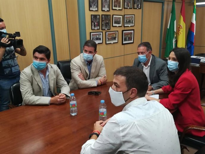 Reunión sobre el ramal ferroviario de Linares-Vadollano