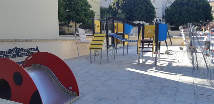 Nuevo parque infantil en Morón