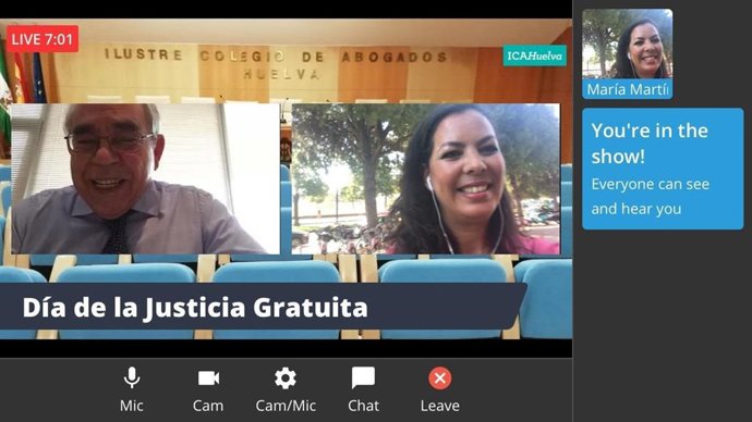 Celebración del Día de la Justicia Gratuita.