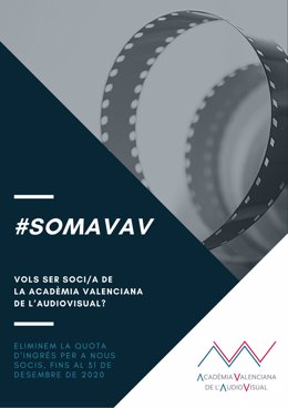 La Acadmia Valenciana de l'Audiovisual (AVAV) ha lanzado la campaña #SomAVAV,