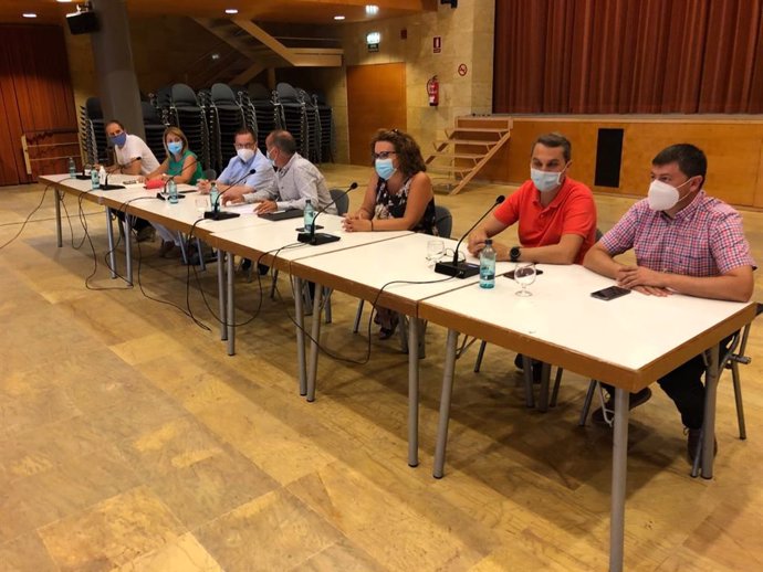 Alcaldes de Aitona, La Granja d'Escarp, Soses, Sers, Torres de Segre y Alcarrs (Lleida)